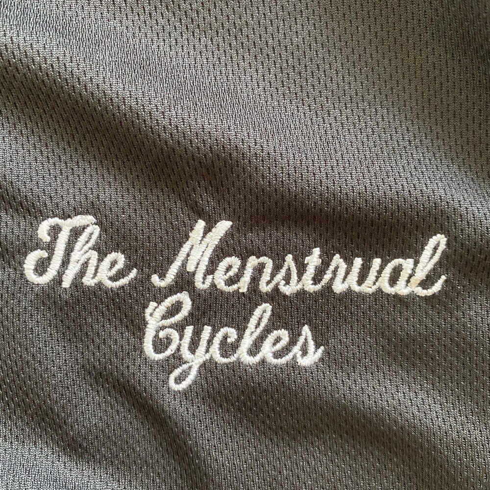 Custom black cycling Jersey size medium